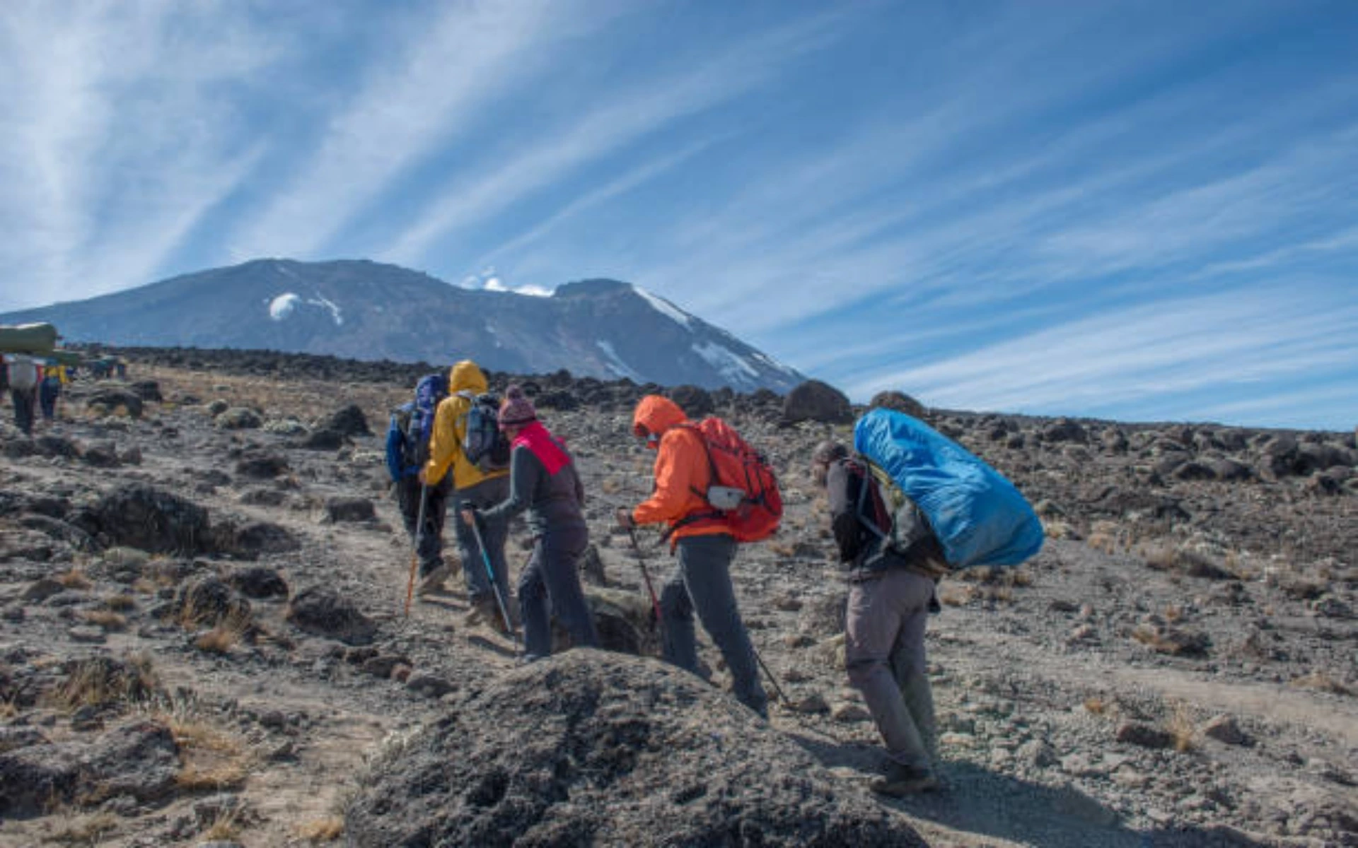 6 Day climbing Marangu route