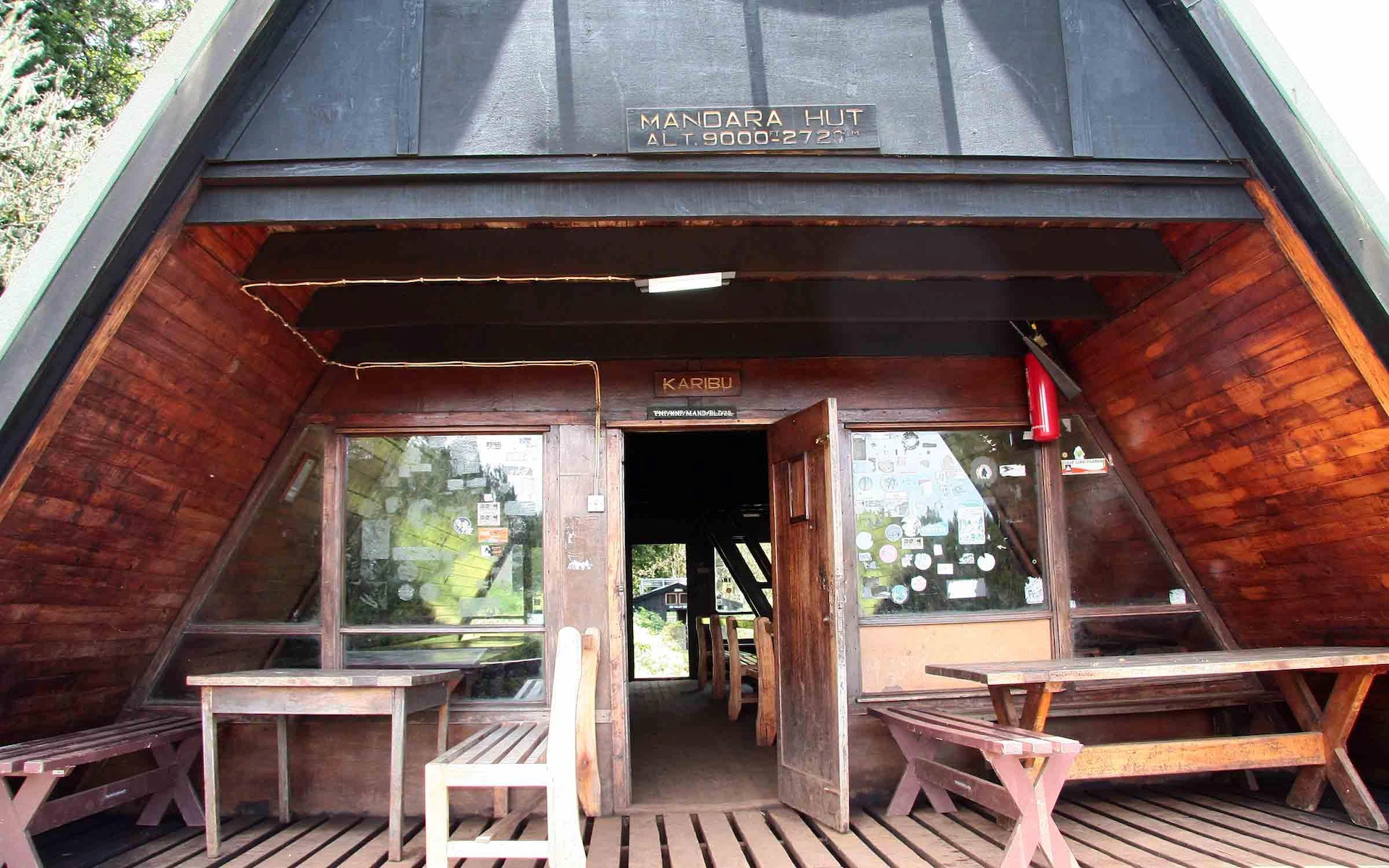 Hut accommodation