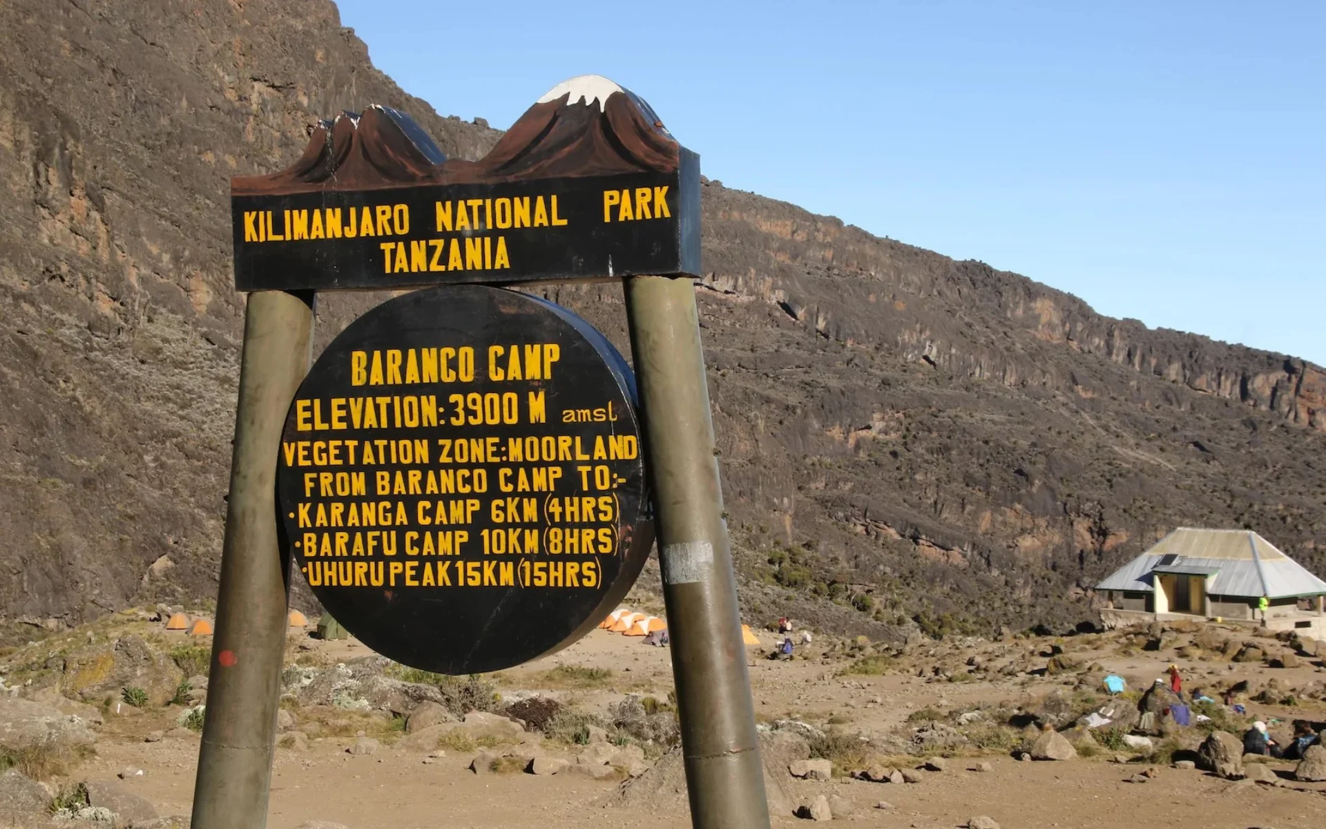 Barranco Camp (3,950m)