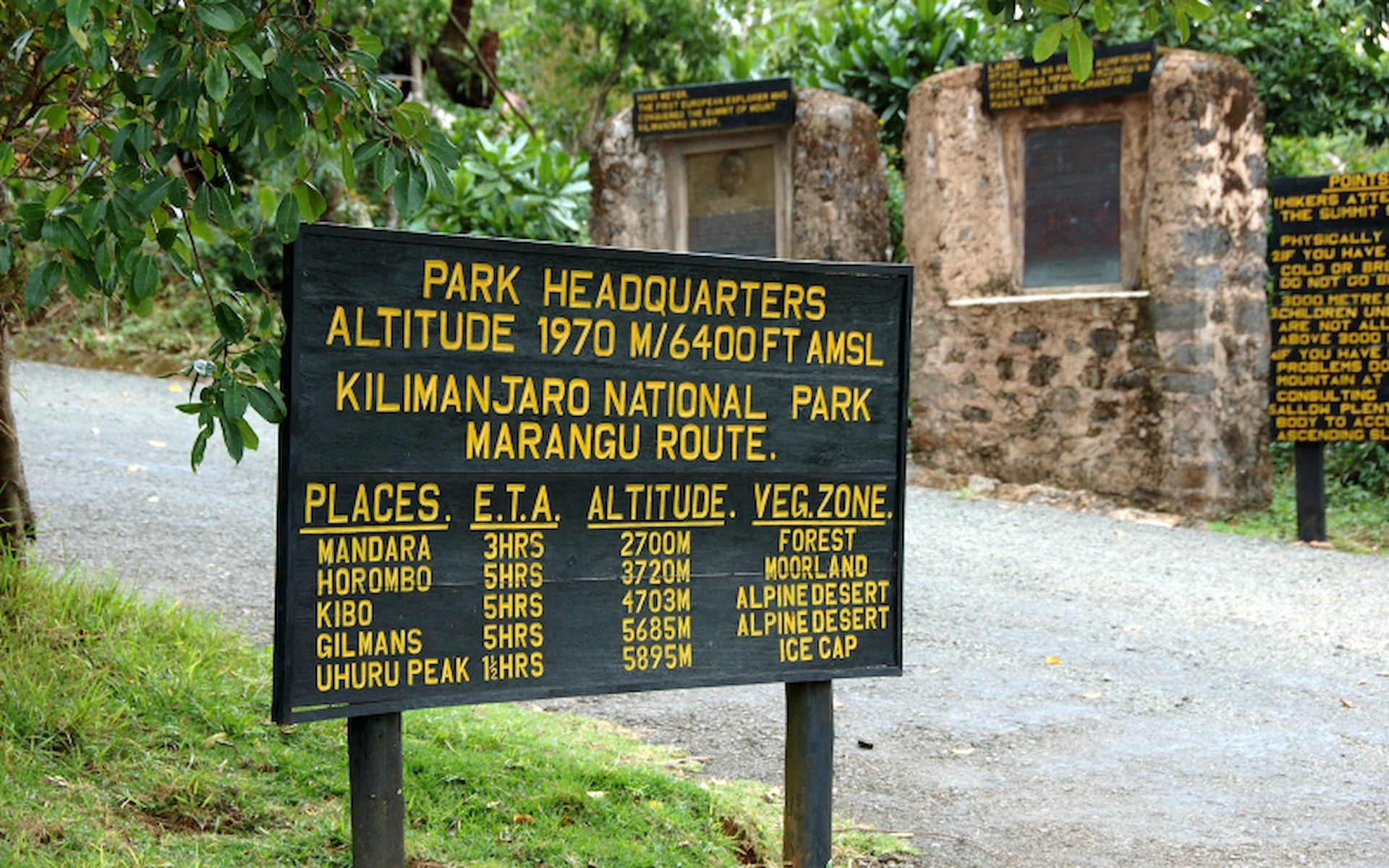 Marangu Gate (1860m)  — photo 1