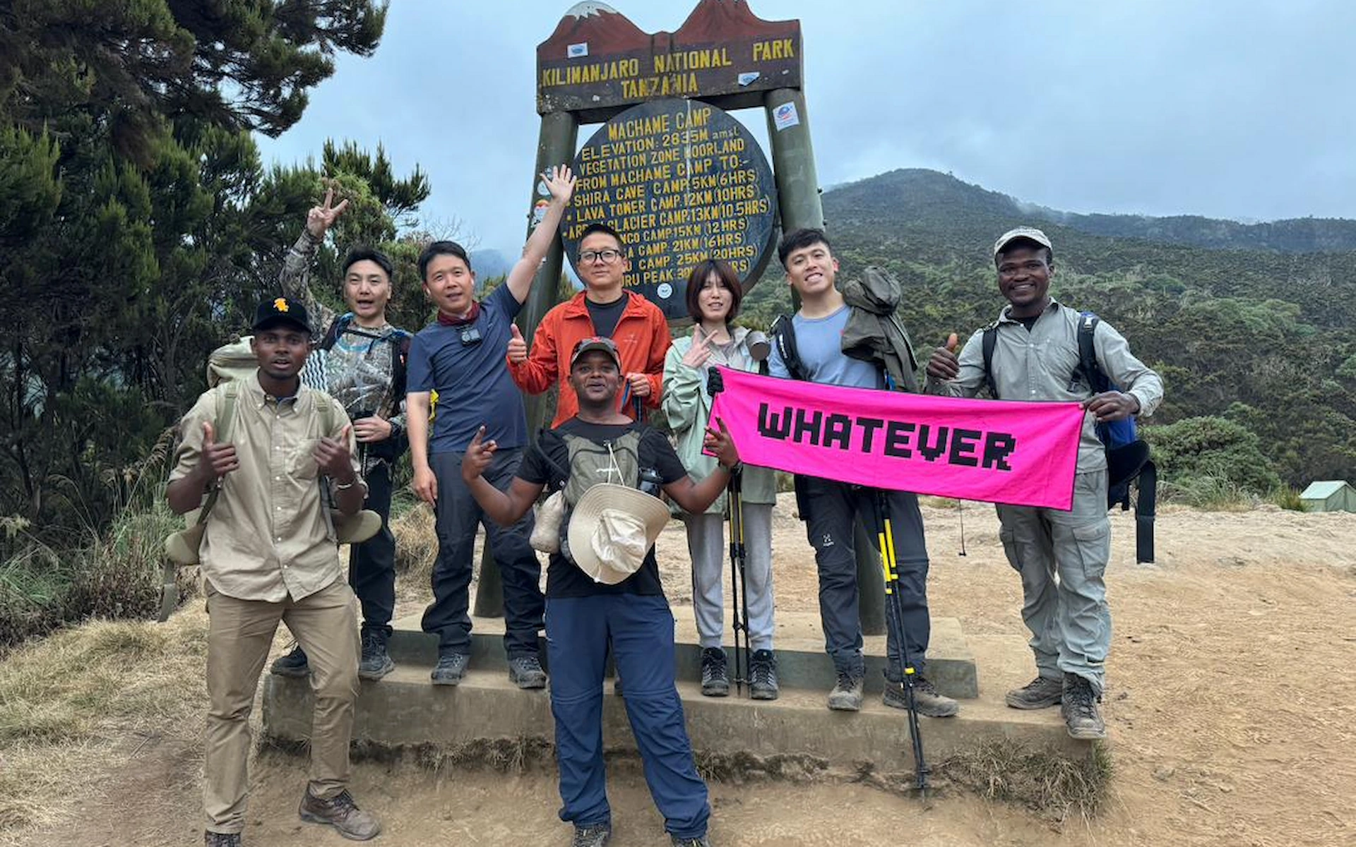 Machame Camp (2835m) — photo 2