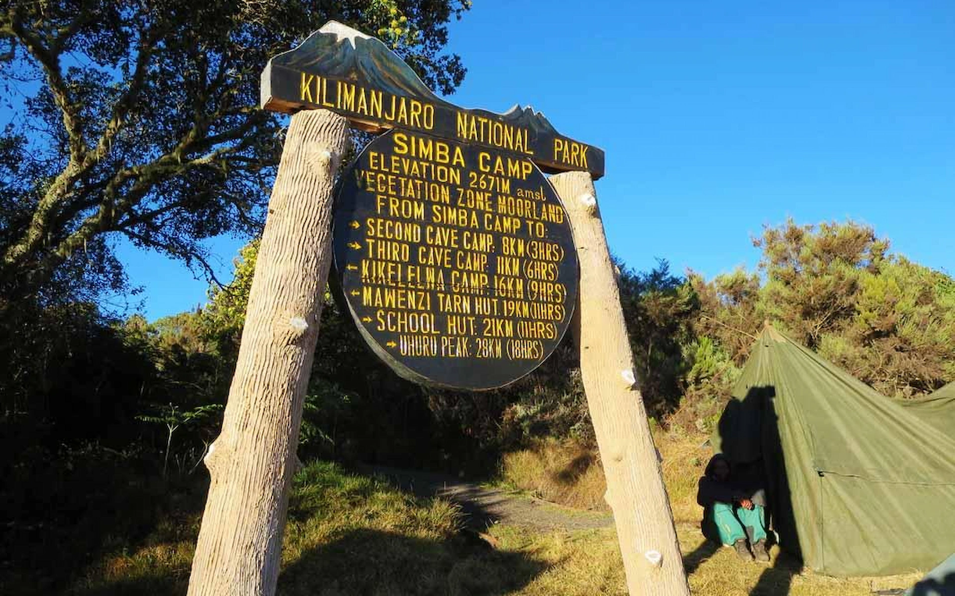 Simba Camp (2570m) — photo 1