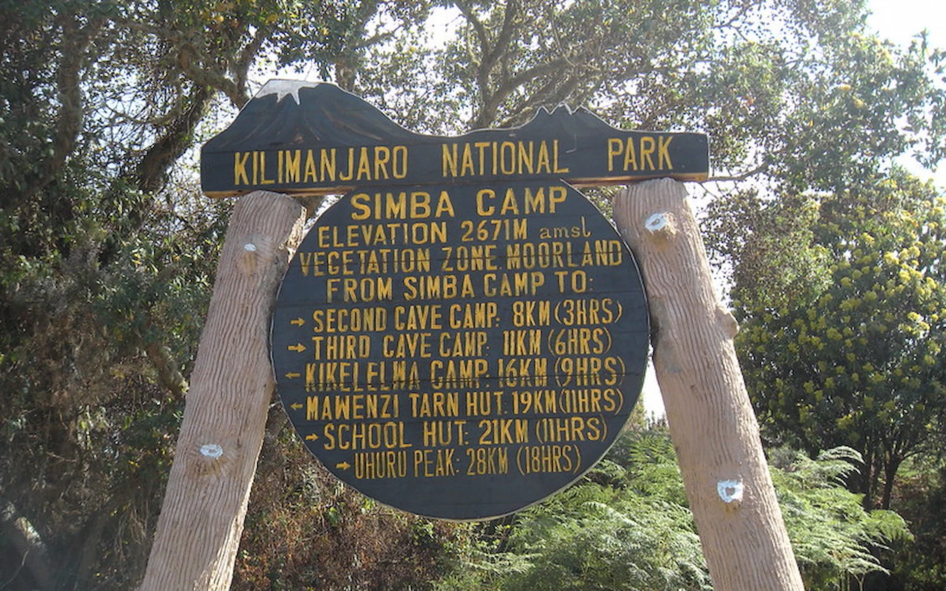 Simba Camp (2570m) — photo 2