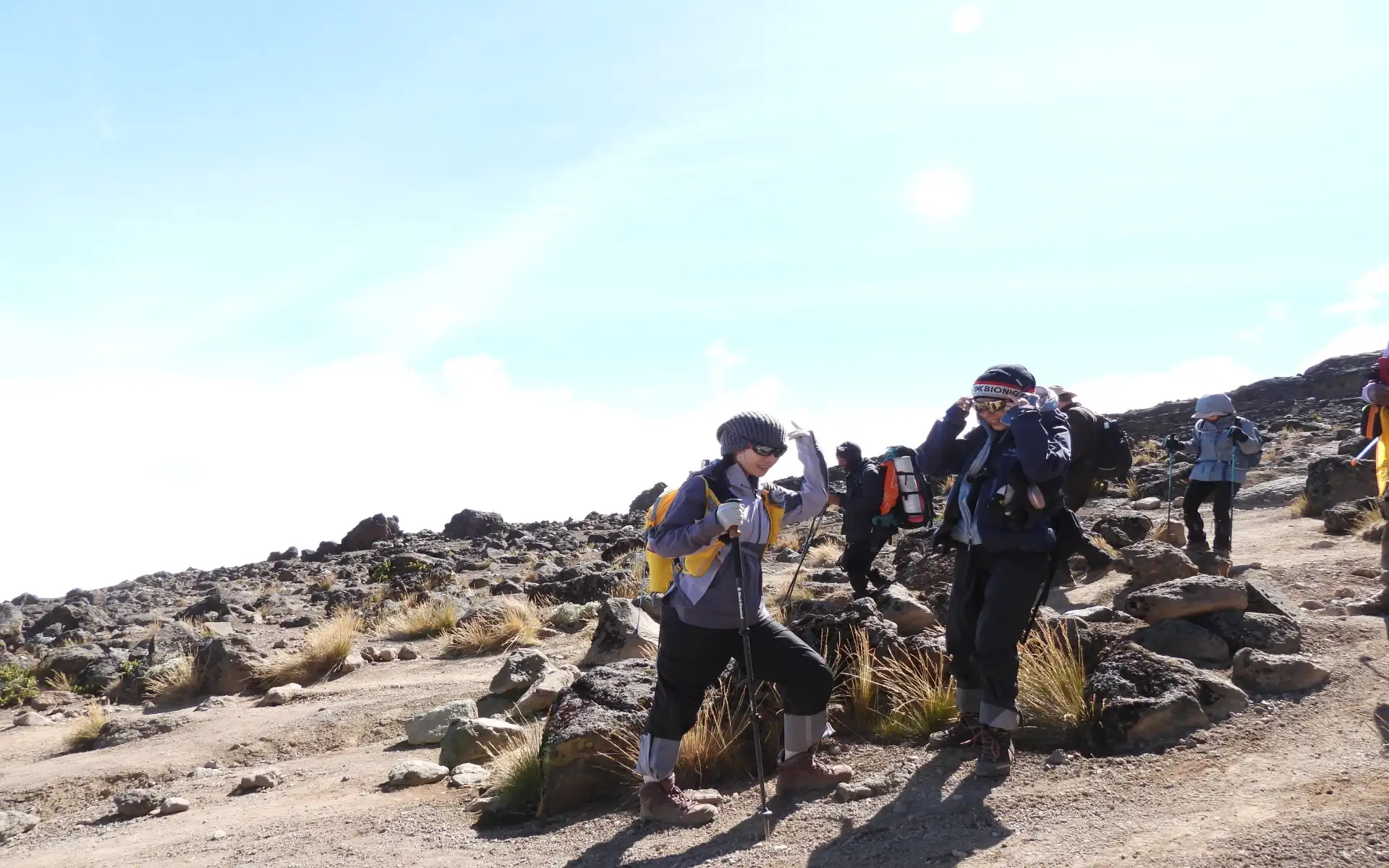 Horombo Hut (3720m) to Kibo Hut (4700m)