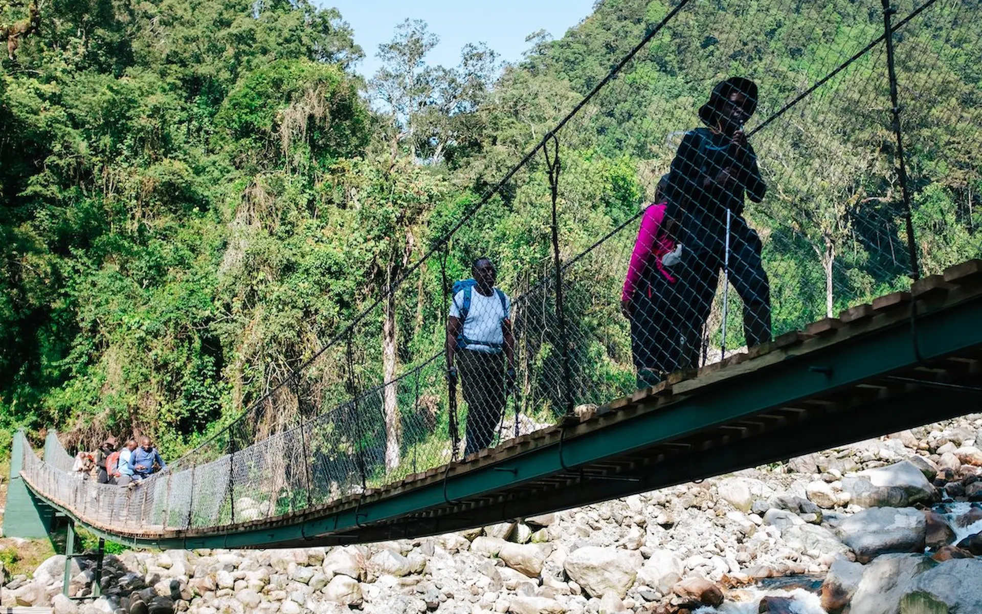 JOHN MATTE /BIGO CAMP TO MIHUNGA GATE AND OUT OF THE RWENZORI MOUNTAINS