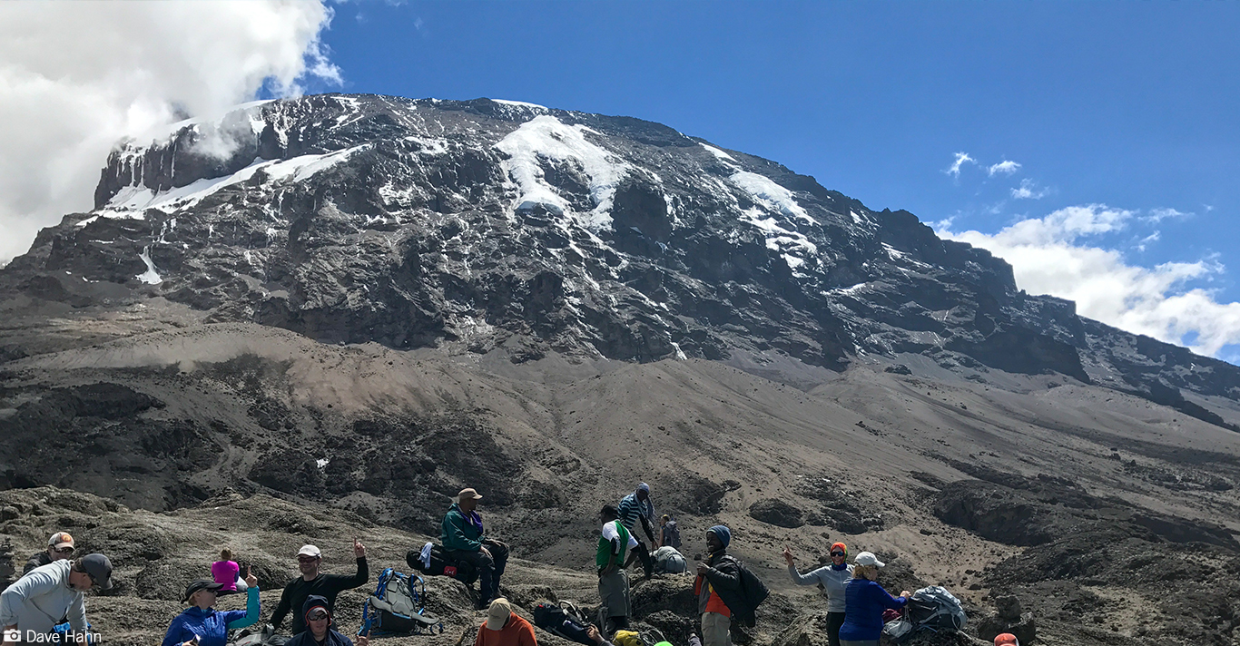 Barafu Camp 4700m/15,350ft to Summit to Mweka Camp 5895m/19,340ft