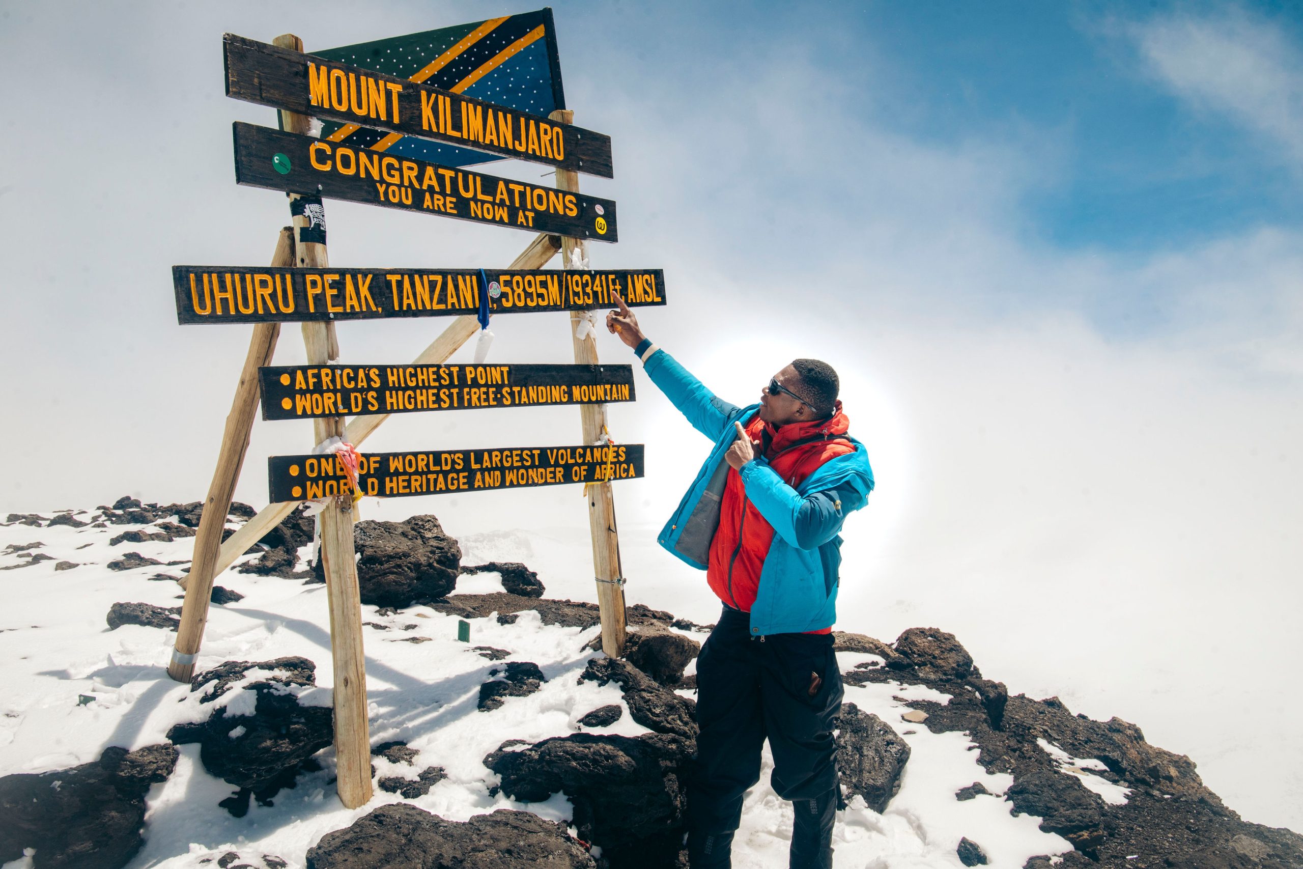  Mweka Camp 3090m/10,150ft to Mweka Gate 1680m/5500ft to Hotel