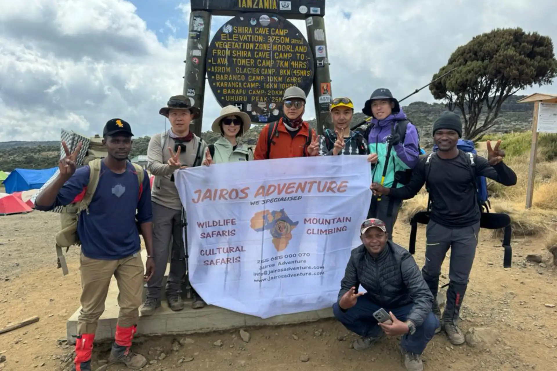 Lemosho Route 9 6-Day Climbing Machame Route