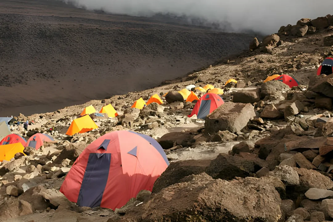 climbing Kilimanjaro Rongai route