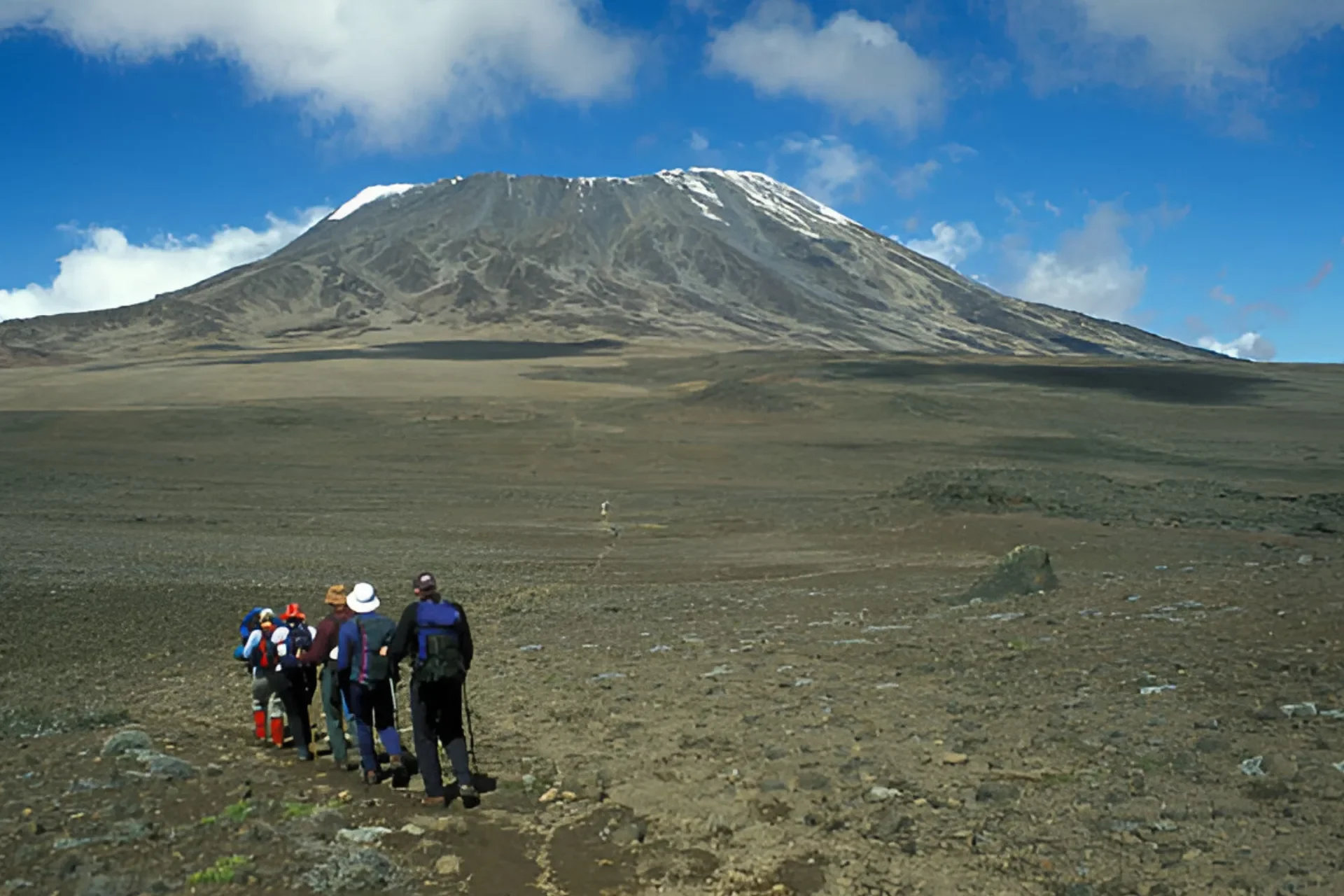 6-day climbing Rongai Route